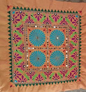 Embroidered Textile Art (Desi Kathiyawadi)