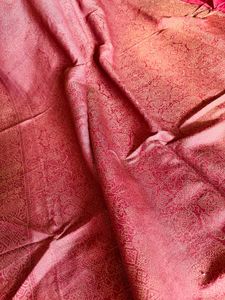 Pure Silk Pastel pink Kinkhwab