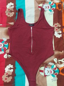 Maroon Bodysuit ♥️