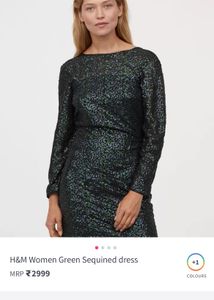 H&amp;M Branded Sequin Party Dress