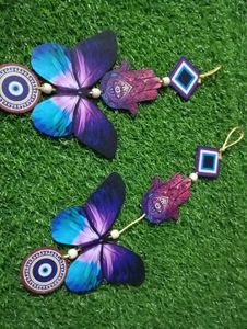 (Pack Of 2 )  Butterfly Wall Hanging Fix Rate