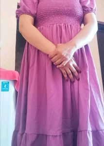 Chic Purple Maxi Dress