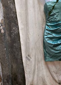 I. Turquoise Mini Dress