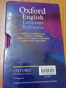 Oxford English Language Reference Book