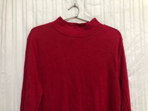 White Stag Cotton Red Long Sleeve T Shirt