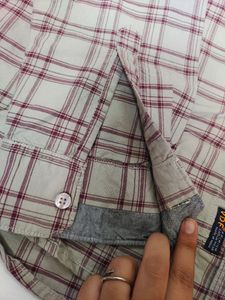 Men Casual Shirt - Gray Checked