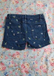 Denim Shorts (Size 7 To 8 Year)