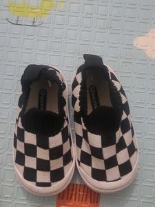 Brand New Cute Checkerboard Baby Shoes