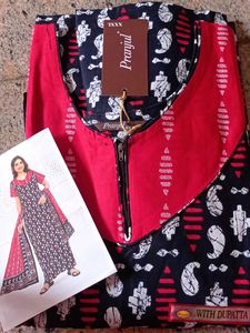 Elegant Night with Dupatta