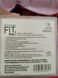 Maybelline Four Color Loose Powder