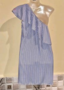 Size M/L 🎁Buy 2 Get 1 Free🎁One-Shoulder Dress