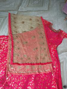 Red Elegant Ethnic Gown