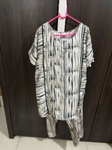 Abstract Print Lounge Set