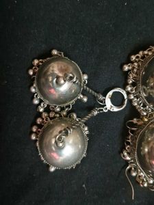 Vintage Silver Jhumka Earrings