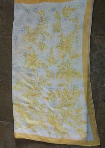 Elegant Floral Print Saree