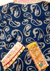 Beautiful Rajasthani Hand Work Kurta
