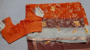 Synthetic Saree