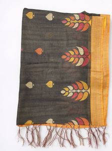 Elegant Dark Green & Gold saree