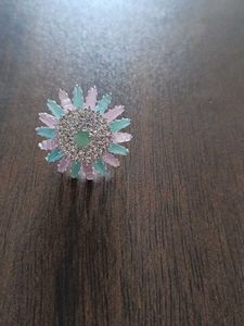 Pastel Flower Brooch