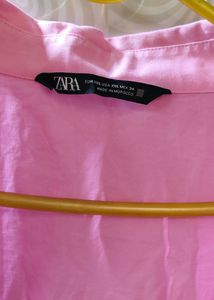 Baby Pink Oversized Shirt