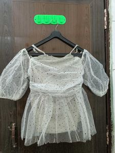 Sparkly Sheer Top