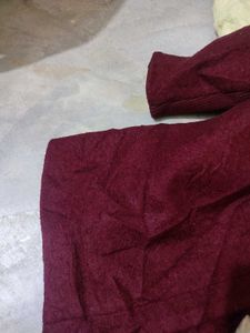 Burgundy Coat