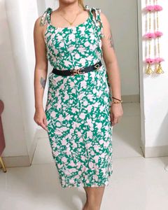 Green dress
