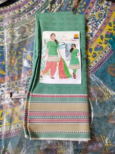 Khadi Cotton Dress Material Suit