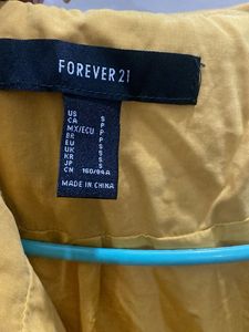 Forever 21 Yellow Windbreaker (Unused)