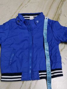 Blue Kids puffer Jacket