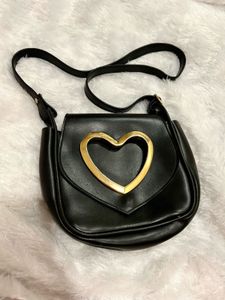 Heart Detail Sling Bag