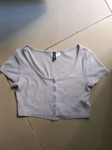 Price Drop , H&M Powder Blue Top