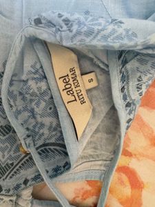 Blue Ritu Kumar Top