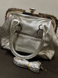 beautyful silver bag