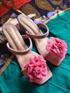 Floral Heels - Elegant Style