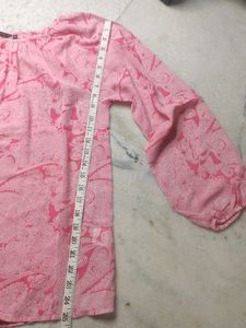 Van Heusen Pink Floral Print Top