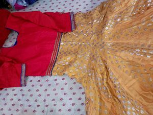 Elegant Ethnic Haldi Gown