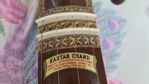Vintage Tanpura with a hard box or case