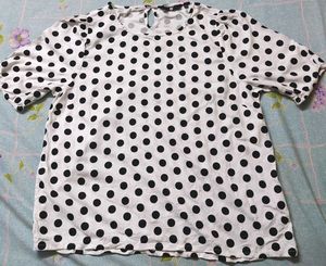 Polka Dot Top For Women