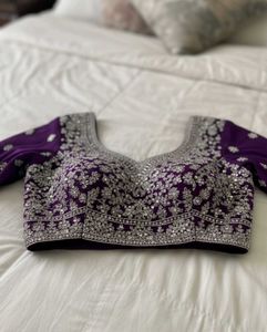Elegant Purple Lehenga Choli