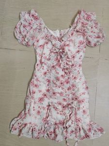 Pinterest Lace Pink Floral Dress