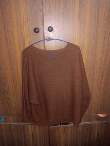 Brown Knit Sweater