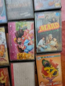 Vintage Bollywood Cassette Tapes - Lot of 40