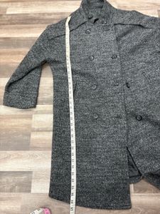 Unisex Grey Trench Coat