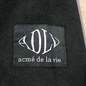 ADLV BABY FACE HOODIE BLACK DONUT1 Unisex