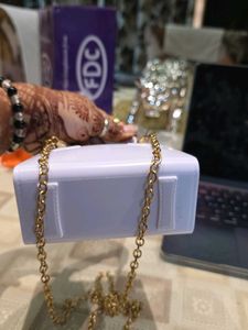 Cute Mini White Patent Handbag 👜