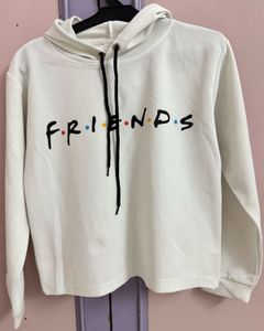 Friends White Hoodie