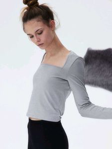 H&amp;M Long Sleeve Square Neck Top / Size-S