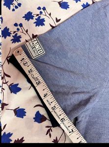 Litmus Essential Blue Shirt** 🔵   *Crisp Comfort