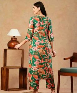 Floral Print Kurta Set